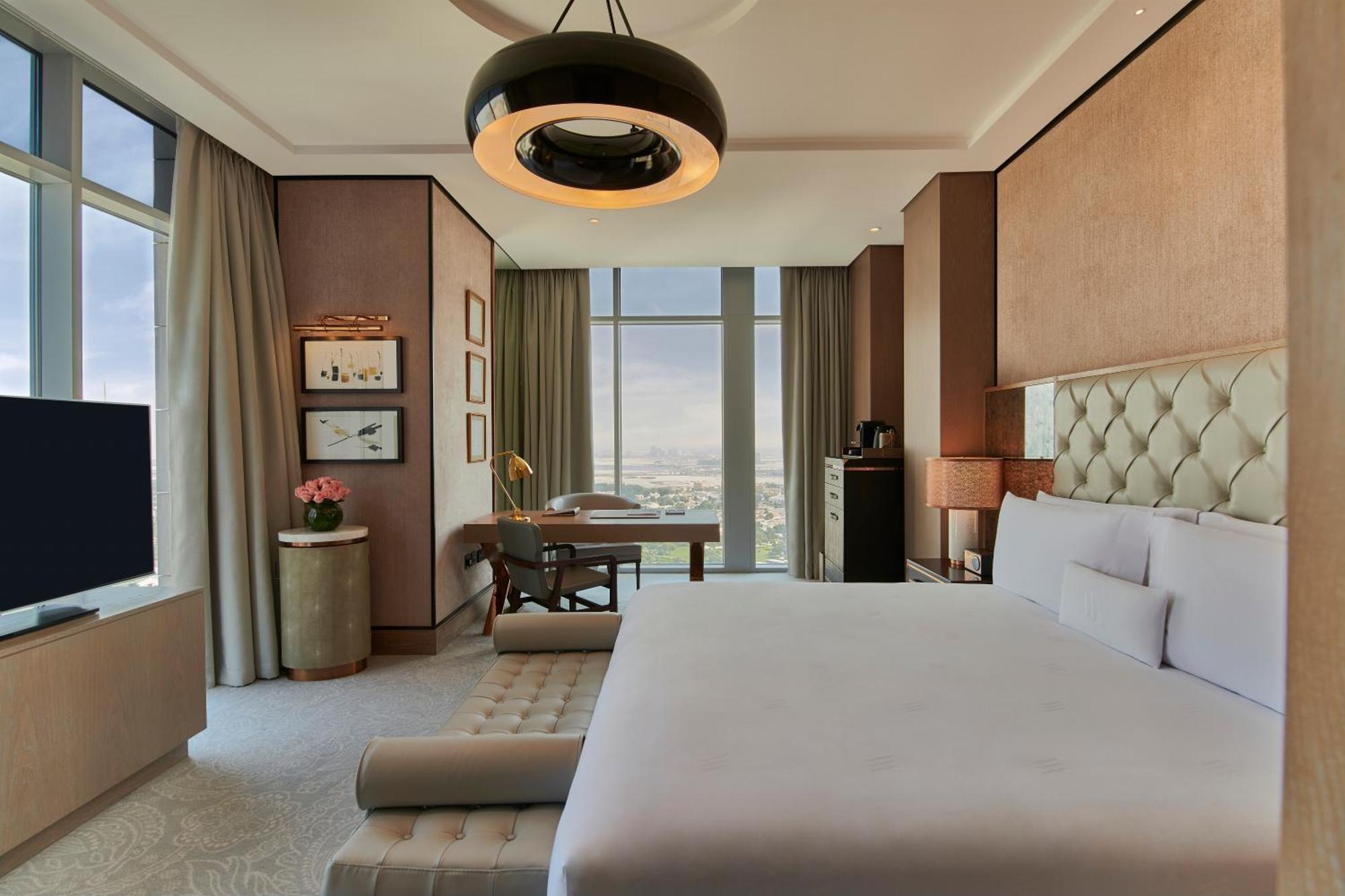 Hotel Waldorf Astoria Dubai International Financial Centre Exteriér fotografie A bedroom at the hotel