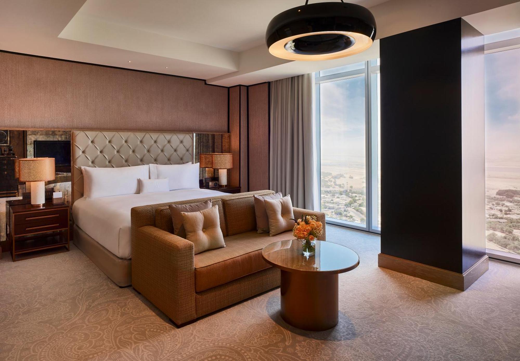 Hotel Waldorf Astoria Dubai International Financial Centre Exteriér fotografie A bedroom at the Address Downtown Dubai